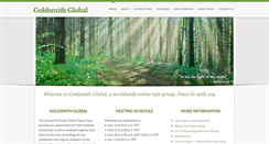 Desktop Screenshot of goldsmithglobal.org